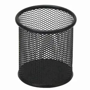 Black Metallic Pen Holder - Comix