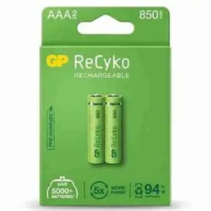 Rechargeable Battery AAA 850mAh- GP ReCyKo