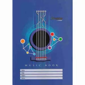 A4 Blue Music Book - Campap