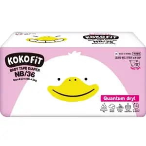 Baby Tape Diaper New Born Below 4.5Kg - Kokofit