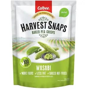 Baked Pea Crisps Wasabi - Calbee
