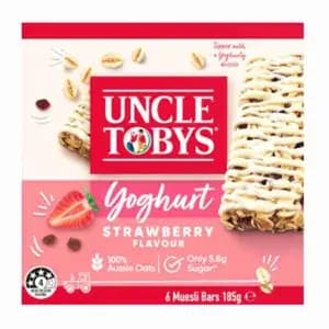 Yogurt Strawberry Cereal Bar - Uncle Tobys