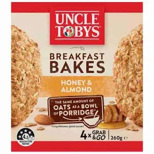 Breakfast Bake Honey Almond - Uncle Tobys