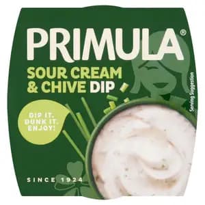 Sour Cream & Chive Dip - Primula
