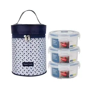 Round Container with Bag - Super Lock