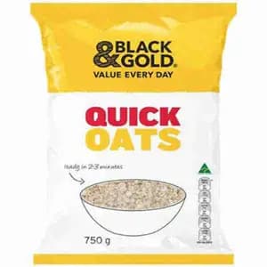 Quick Oats - Black & Gold