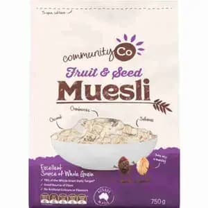 Fruit & Seed Muesli - CommunityCo