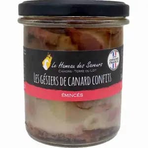 Sliced Duck Gizzard Confit - Le Hameau des Saveurs