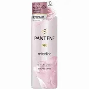 Micellar Detox & Hydrate Rose Water Extract Scalp Shampoo - Pantene