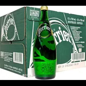 Plain Glass Bottle 750ml Pack X12 - Perrier
