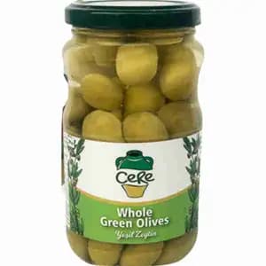 Whole Green Olives - Cere