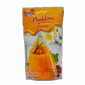 Instant Pudding Powder Mix - Mango Flavor - Nutrijell