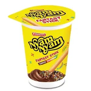 Nyam Nyam Fantasy Stick Choco Rainbow - Arnott's