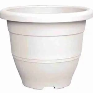 Biodegradable Elegant Series Flower Pot (White) - Baba