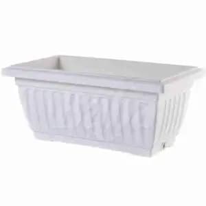 Biodegradable Planter Box (White) - Baba