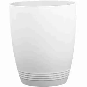 Fuji Flower Pot (White) - Baba
