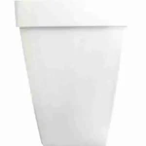 Santorini Biodegradable Square Pot (White) - Baba
