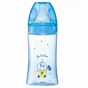 Initiation Bottle Blue 270ml for 0-6m - Dodie