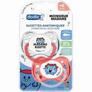 Symmetric Soother Risette for 6m+ - Dodie