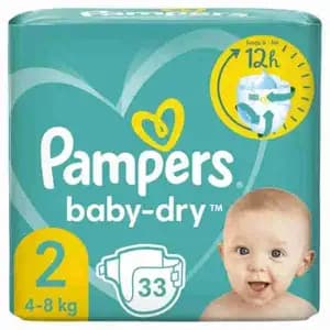 Baby Dry Diaper 4-8Kg - Pampers