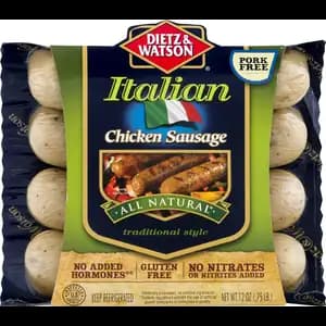 Gluten Free Italian Chicken Sausage