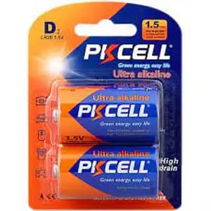 Ultra Alkaline 1.5V D2 - Pkcell