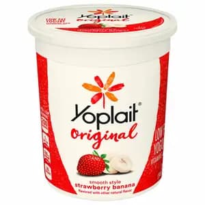 Original Strawberry Banana Yogurt - Yoplait