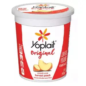 Original Harvest Peach Yogurt - Yoplait