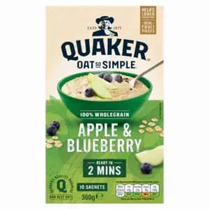 100% Wholegrain Apple & Blueberry - Quaker