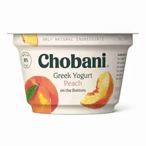 Peach Greek Yogurt - Chobani