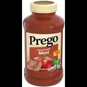 Italian Sauce Flavored with Meat - Prego