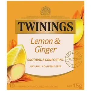 Lemon & Ginger Tea - Twinings