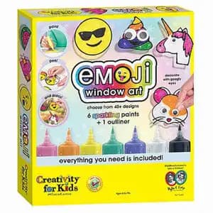 Emoji Window Art