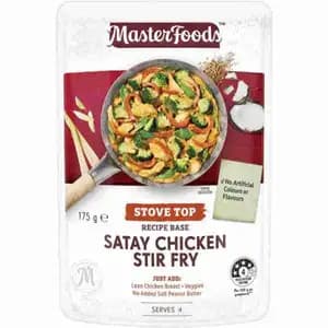 Satay Chicken Stir Fry - MasterFoods
