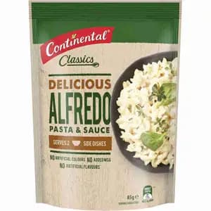 Delicious Alfredo Pasta & Sauce - Continental