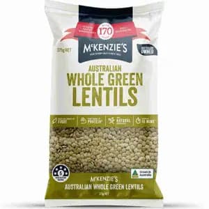 Whole Green Lentils - McKenzie's