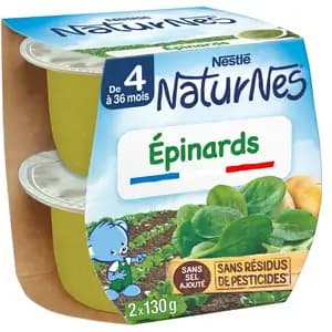 Spinach No Added Sugar from 4 Months - Nestlé