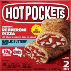 Premium Pepperoni Pizza (Garlic Buttery Crust) - Hotpockets