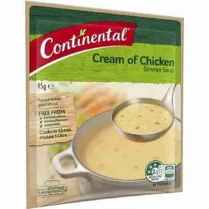 Cream of Chicken Simmer Soup - Continental