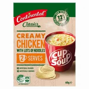 Creamy Chicken with lots of Noodles - Continental