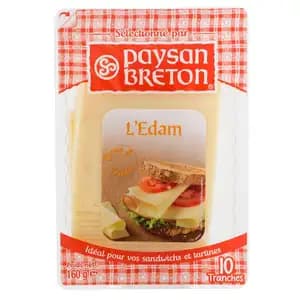 Edam Cheese Slices - Paysan Breton