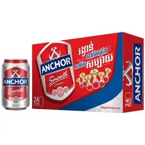 Anchor Beer Can Pack x24 - Anchor beer