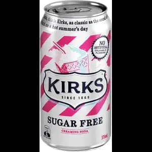 Creaming Soda Sugar Free - Kirks