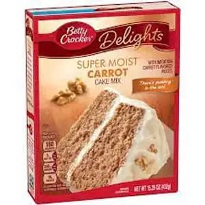 Super Moist Carrot Cake Mix - Betty Crocker