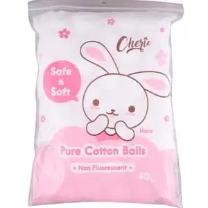 Pure Cotton Balls Non Fluorescent - Cherie