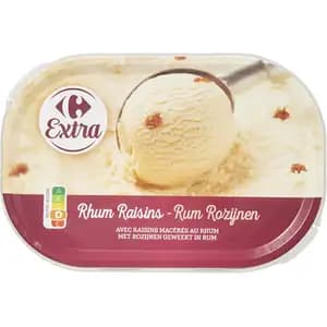 Rhum Raisins Ice Cream - Carrefour
