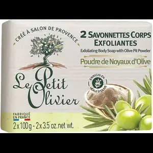 Exfoliating Body Soap With Olive Pit Powder - Le Petit Olivier
