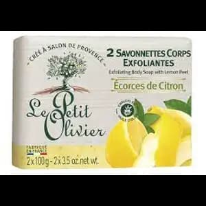 Exfoliating Body Soap With Lemon Peel - Le Petit Olivier