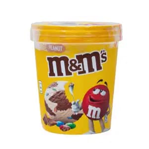 M&Ms Peanut Ice Cream - M&Ms