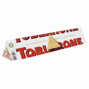 White Chocolate with Honey & Almond Nougat - Toblerone